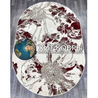 Турецкий ковер Madison 094 Красный овал
